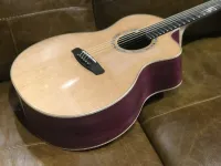 Purpleheart sides guitar