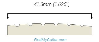 Fender American Ultra Precision Bass Nut Width