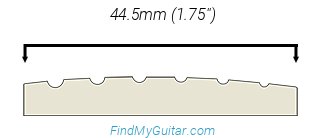 Taylor Builder's Edition 717e WHB Nut Width