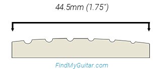 Martin DSS-17 Nut Width