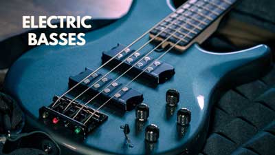 electric basses banner