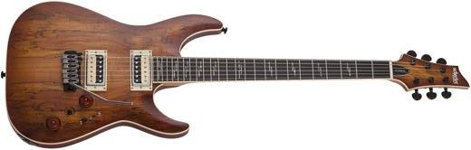 Schecter C-1 Exotic Spalted Maple